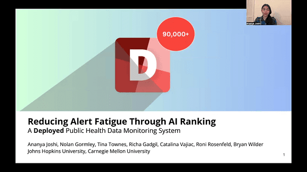 Reducing Alert Fatigue Through AI Ranking: A Deployed Public Health Data Monitoring System