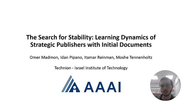 The Search for Stability: Learning Dynamics of Strategic Publishers with Initial Documents