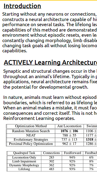 Self-Constructing Neural Networks Through Random Mutation