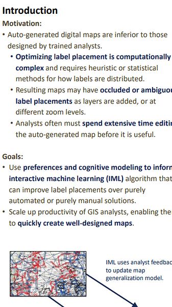 Interactive Map Generation with Cognitive Models of Label Placement