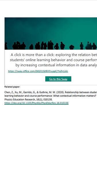 A click is more than a click: exploring the relation between students’ online learning behavior and course performance by increasing contextual information in data analysis