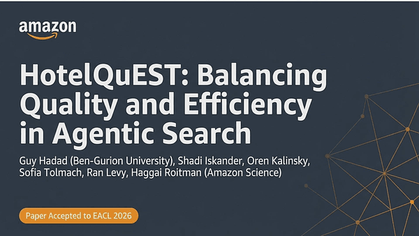 HotelQuEST: Balancing Quality and Efficiency in Agentic Search