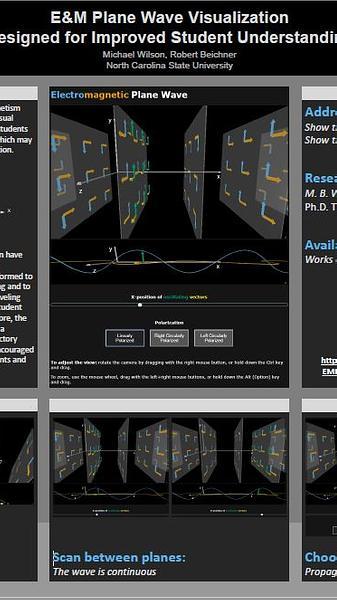 E&M Plane Wave Visualization Designed for Improved Student Understanding