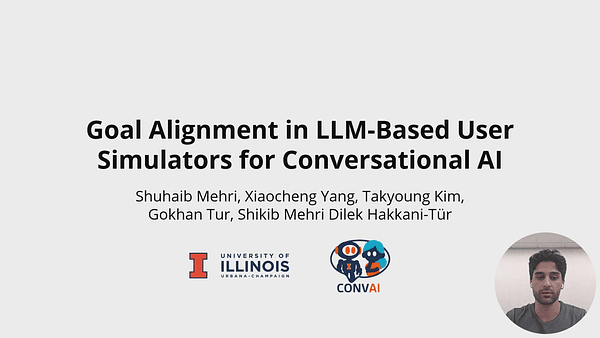 Goal Alignment in LLM-Based User Simulators for Conversational AI