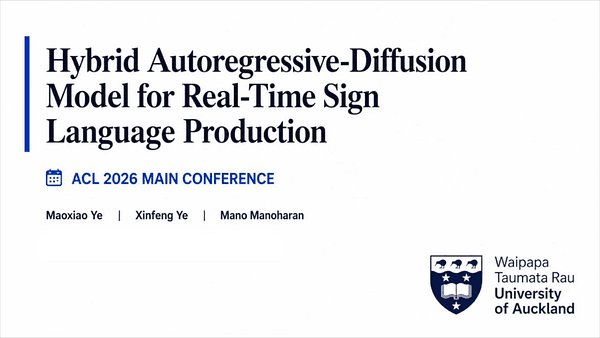 Hybrid Autoregressive-Diffusion Model for Real-Time Sign Language Production