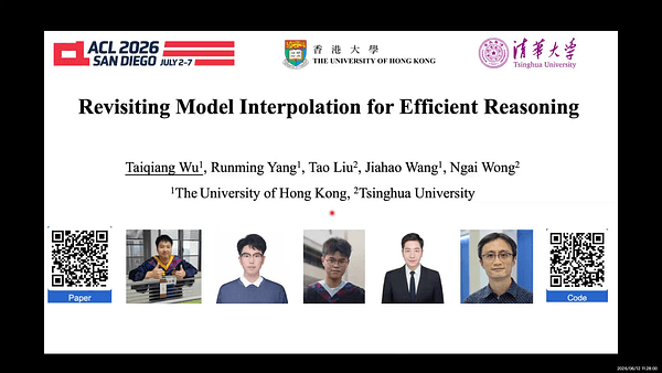 Revisiting Model Interpolation for Efficient Reasoning