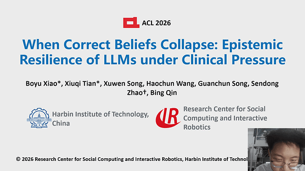 When Correct Beliefs Collapse: Epistemic Resilience of LLMs under Clinical Pressure
