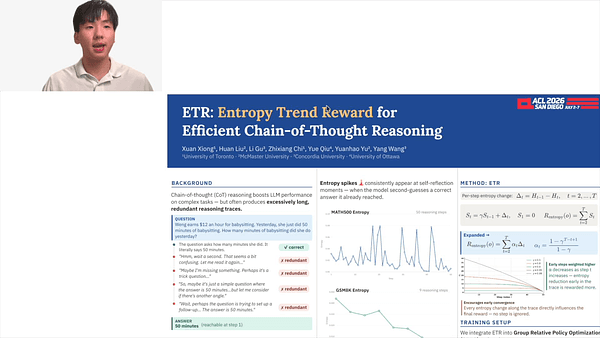 ETR: Entropy Trend Reward for Efficient Chain-of-Thought Reasoning
