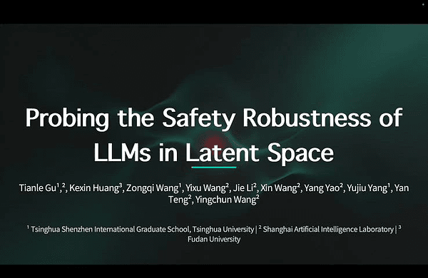 Probing the Safety Robustness of LLMs in Latent Space