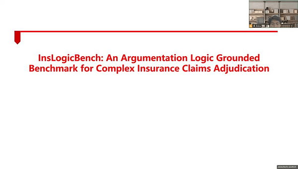 InsLogicBench: An Argumentation Logic Grounded Benchmark for Complex Insurance Claims Adjudication