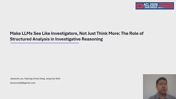 Make LLMs See Like Investigators, Not Just Think More: The Role of Structured Analysis in Investigative Reasoning