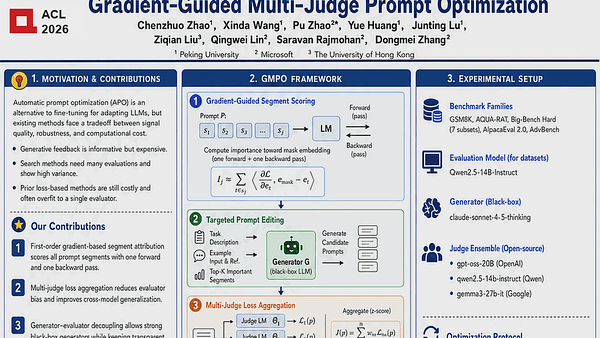 Gradient-Guided Multi-Judge Prompt Optimization