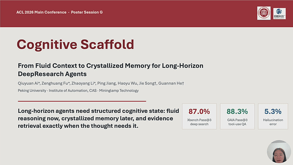 Cognitive Scaffold: From Fluid Context to Crystallized Memory for Long-Horizon DeepResearch Agents
