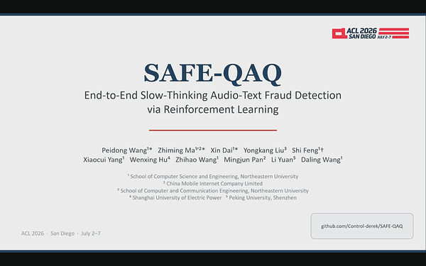 SAFE-QAQ: End-to-End Slow-Thinking Audio-Text Fraud Detection via Reinforcement Learning