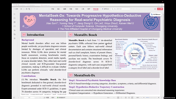 MentalSeek-Dx: Towards Progressive Hypothetico-Deductive Reasoning for Real-world Psychiatric Diagnosis