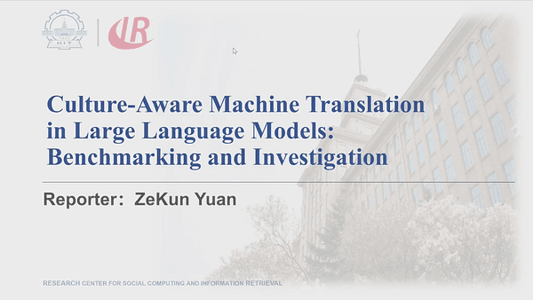 Culture-Aware Machine Translation in Large Language Models: Benchmarking and Investigation