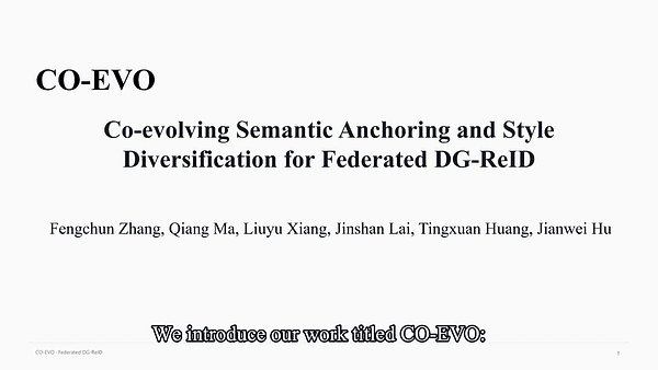 CO-EVO: Co-evolving Semantic Anchoring and Style Diversification for Federated DG-ReID