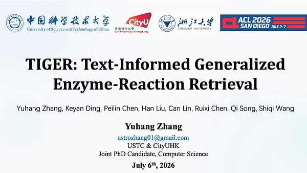 TIGER: Text-Informed Generalized Enzyme-Reaction Retrieval