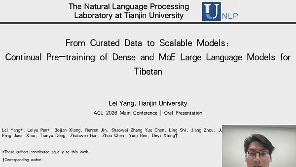 From Curated Data to Scalable Models: Continual Pre-training of Dense and MoE Large Language Models for Tibetan