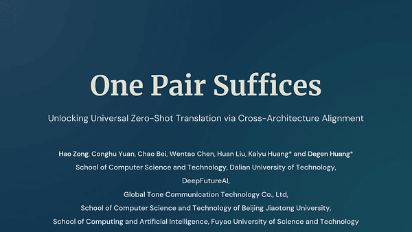 One Pair Suffices: Unlocking Universal Zero-Shot Translation via Cross-Architecture Alignment