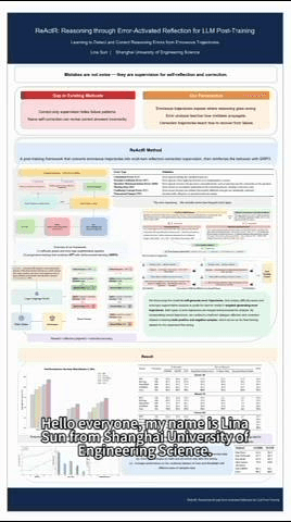 ReActR: Reasoning through Error-Activated Reflection for LLM Post-Training