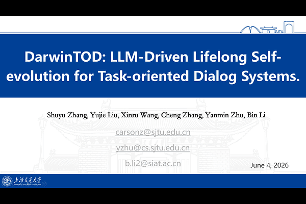 DarwinTOD: LLM-Driven Lifelong Self-evolution for Task-oriented Dialog Systems