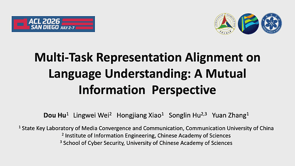 Multi-Task Representation Alignment on Language Understanding: A Mutual Information Perspective