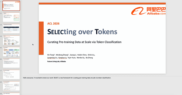 SELECting over Tokens: Curating Pre-training Data at Scale via Token Classification