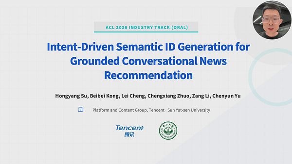Intent-Driven Semantic ID Generation for Grounded Conversational News Recommendation