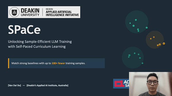 SPaCe: Unlocking Sample-Efficient Large Language Models Training With Self-Pace Curriculum Learning