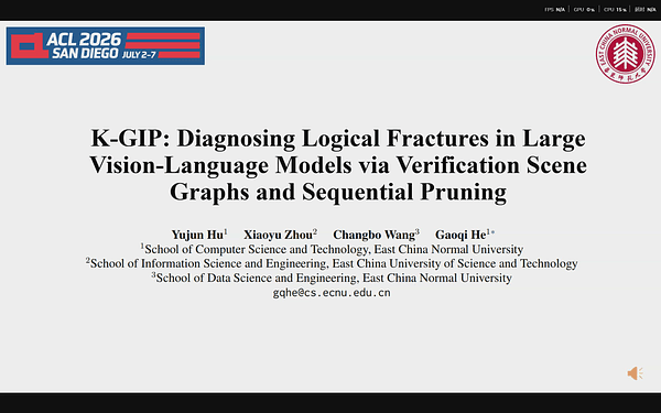 K-GIP: Diagnosing Logical Fractures in Large Vision-Language Models via Verification Scene Graphs and Sequential Pruning