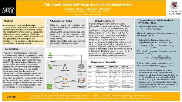 Graph-based Self-Adaptive Conversational Agent