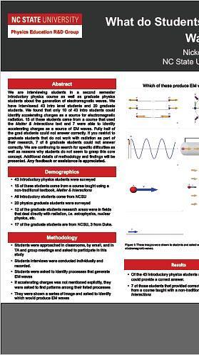 What do Students Know about Electromagnetic Wave Generation? (PERC)