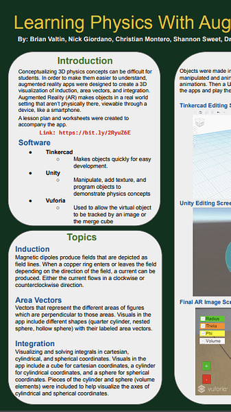 Developing Augmented Reality Modules to Teach Electromagnetism (PERC)