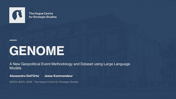 GENOME: A New Geopolitical Event Methodology and Dataset using Large Language Models