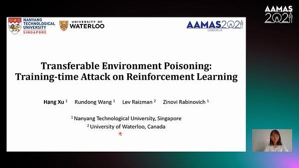 Transferable Environment Poisoning: Training-time Attack on Reinforcement Learning