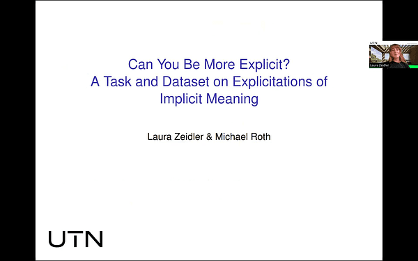Can You Be More Explicit? A Task and Dataset on Explicitations of Implicit Meaning