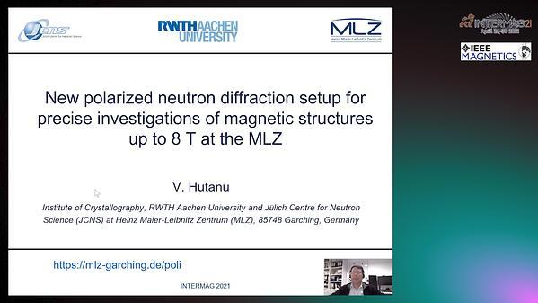 New polarized neutron diffraction setup for precise high-field investigations of magnetic structures up to 8 T at the MLZ