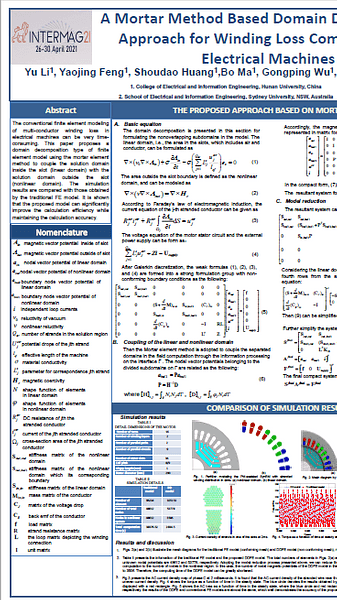  A Mortar Method Based Domain Decomposition Approach for Winding Loss Computation of Electrical Machines