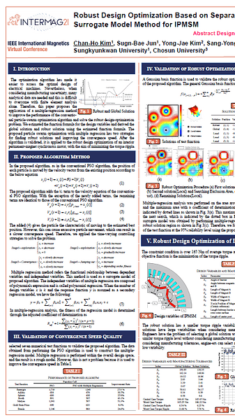  Robust Design Optimization Based on Separated Surrogate Model Method for IPMSM