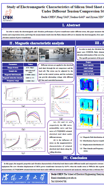  Study of Electromagnetic Characteristics of Silicon Steel Sheet and Transformer Vibration Under Different Tension/Compression Stress