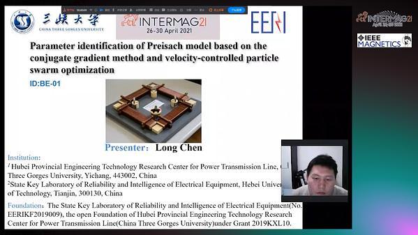  Parameter identification of Preisach model based on the conjugate gradient method and velocity-controlled particle swarm optimization