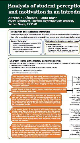 Analysis of student perceptions of classroom structure, belongingness, and motivation in an introductory physics course