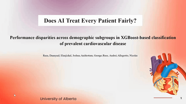 Performance disparities across demographic subgroups in XGBoost-based classification of prevalent cardiovascular disease