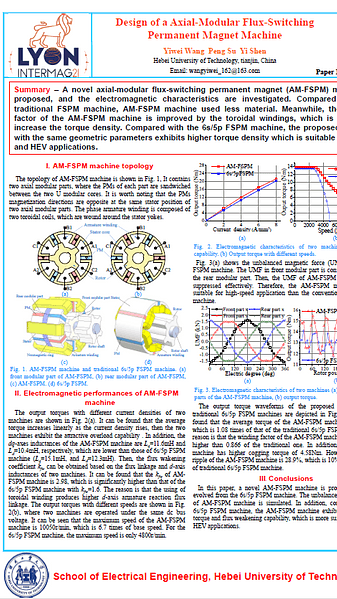  Design of a Axial-Modular Flux-Switching Permanent Magnet Machine