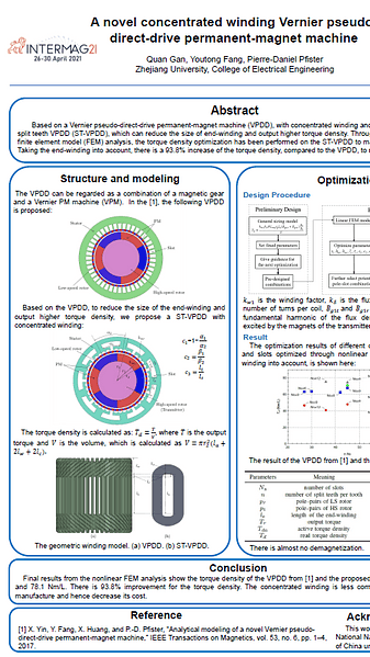  A novel split-teeth Vernier pseudo-direct-drive permanent-magnet machine with concentrated winding