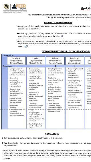 The physics classroom as a space for empowerment