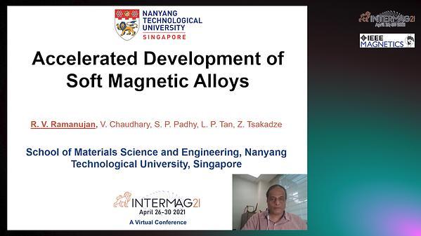  Accelerated development of soft magnetic alloys
