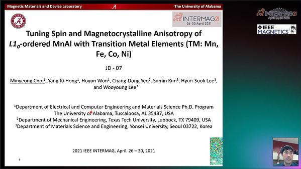  Tuning Spin and Magnetocrystalline Anisotropy of L10-ordered MnAl with Transition Metal Elements (TM = Mn, Fe, Co, Ni)*