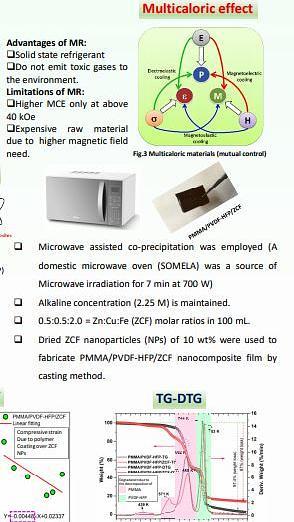  Multiferroic Electroactive Polymer Blend/Ferrite Nanocomposite Film for Cooling Devices